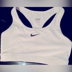 Nike Fit Sport Bra White Size L